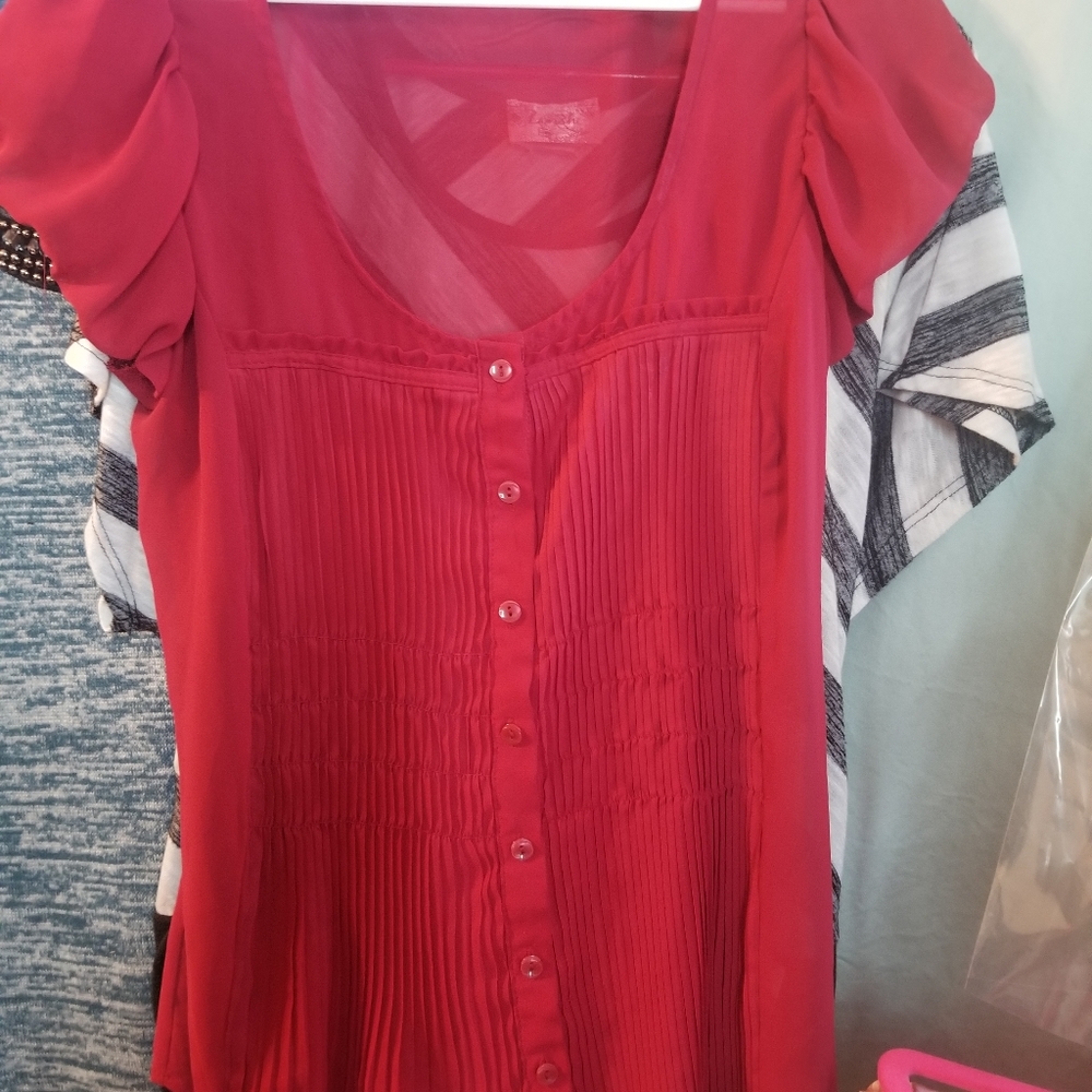 Ladies button up Blouse
